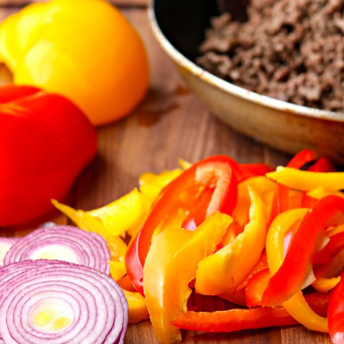 Beef Peppers and Onions #SundaySupper