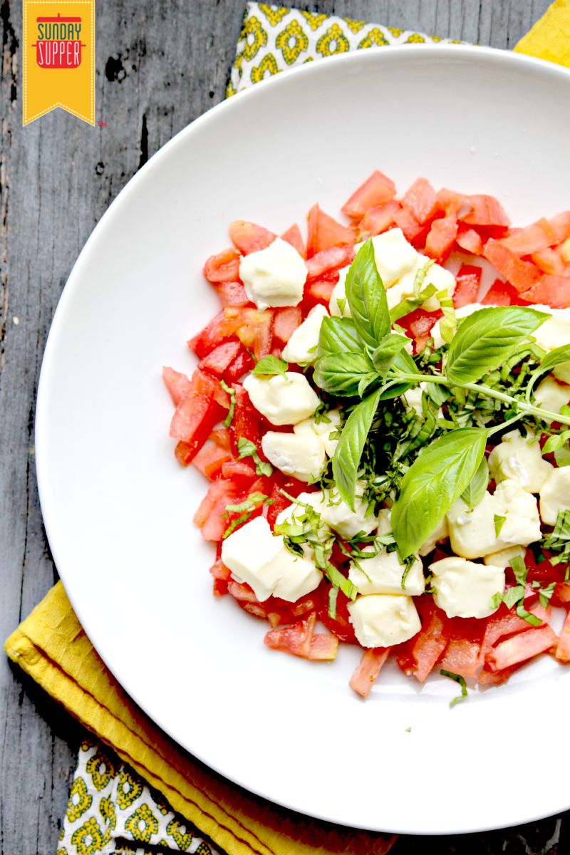 brie quinoa tomato recipe #SundaySupper 