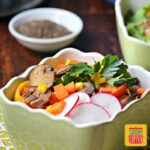 Easy Beef Marsala Bowls #WeekdaySupper