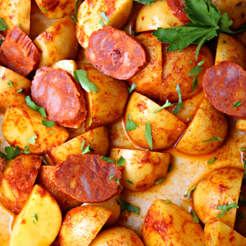 Portuguese Poutine #SundaySupper