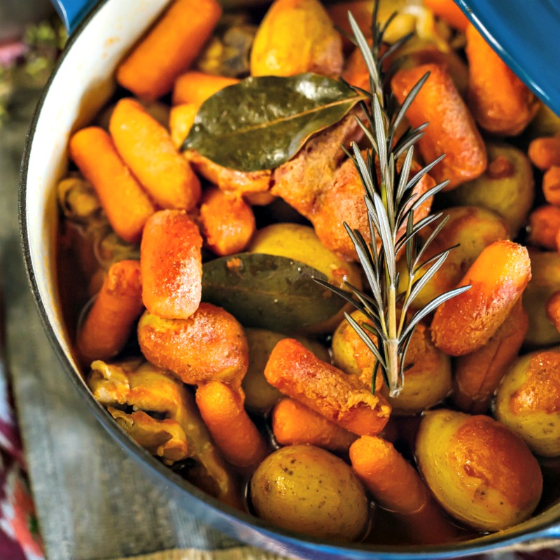 Rustic Portuguese Chicken Stew