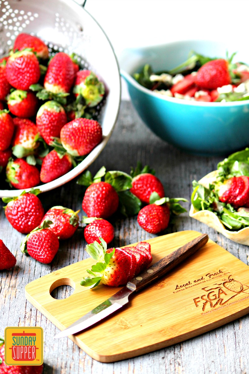 Strawberry Steak Salad