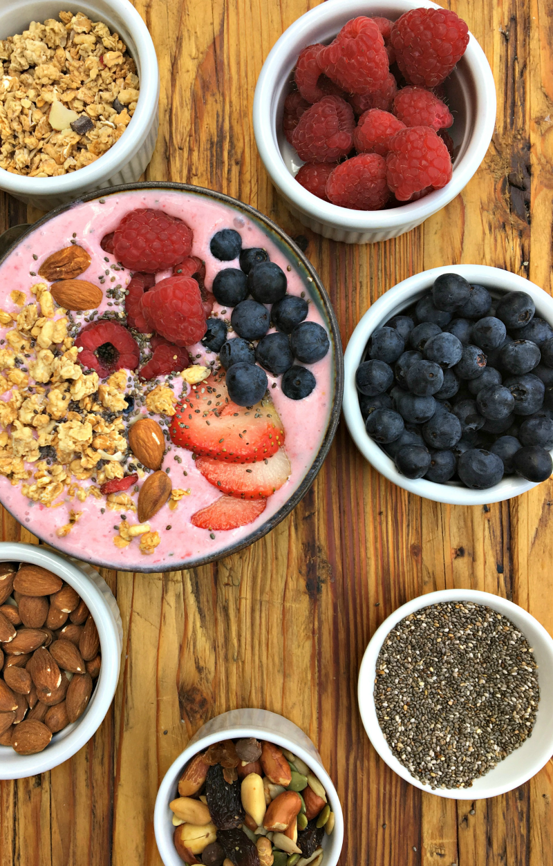 Strawberry 'n' Cream Smoothie Bowl (1)