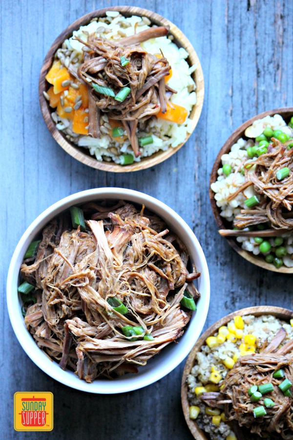 Asian Beef Bowls #sundaysupper