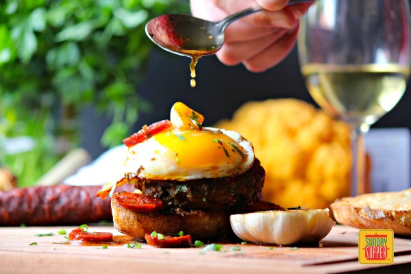 Portuguese Hamburger #SundaySupper 