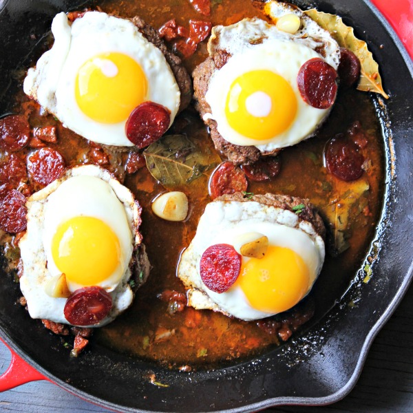 Portuguese Hamburger #SundaySupper 