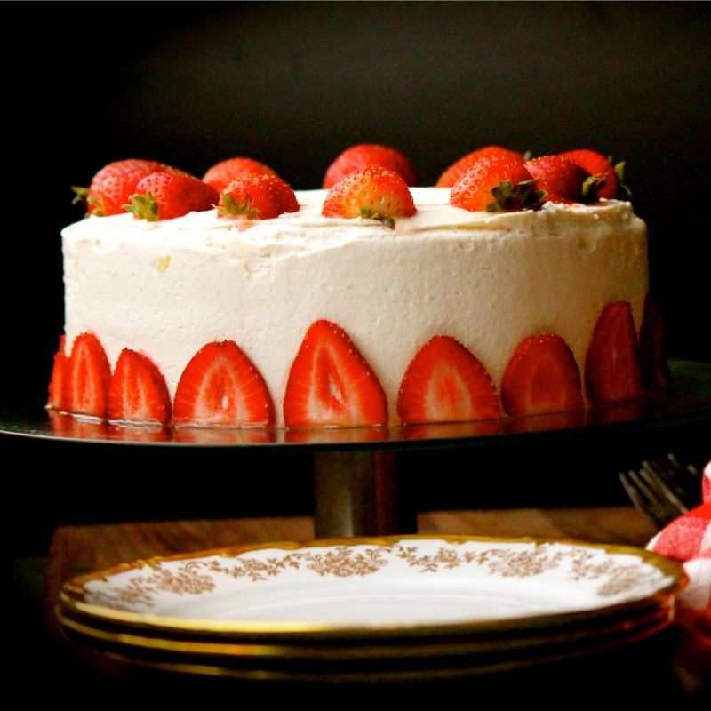 Strawberry Lemon Cake