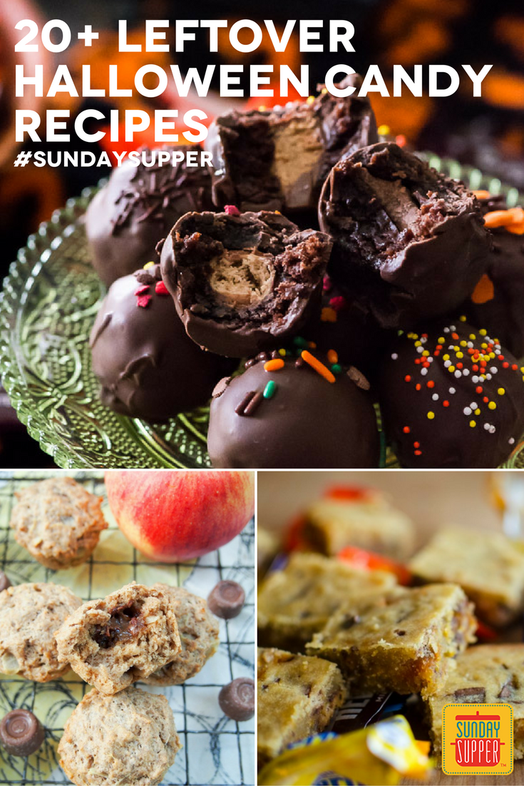 Leftover Halloween Candy Recipes