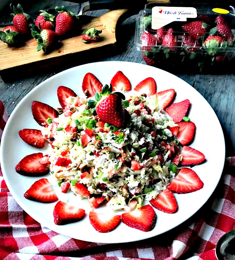 Strawberry Coleslaw #FLStrawberry
