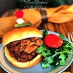 Sweet and Garlicky Slow Cooker Pulled Pork #SundaySupper