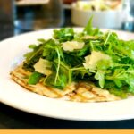 Chicken Paillard Arugula Truffle Salad #SundaySupper