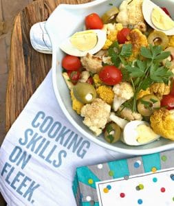 Roasted Cauliflower Salad