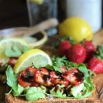 Strawberry Avocado Toast #SundaySupper